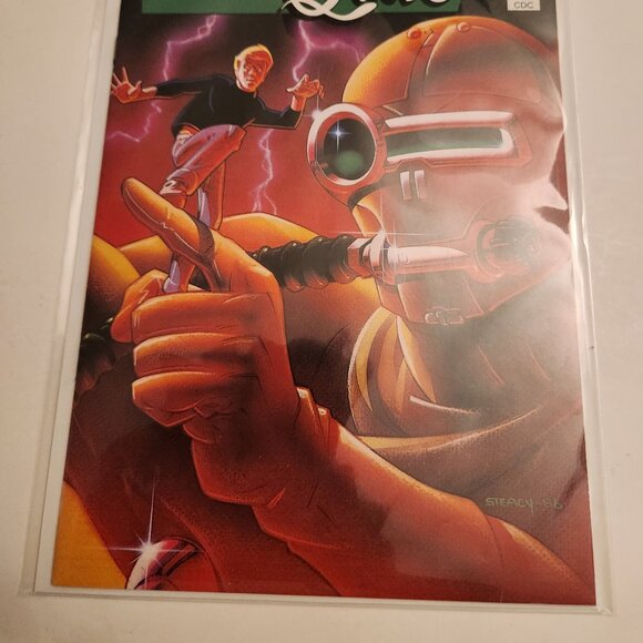 Jonny Quest #8 (1987) Comico Comics, Ken Steacy, Wrap-Around Cover, NM - Picture 14 of 14